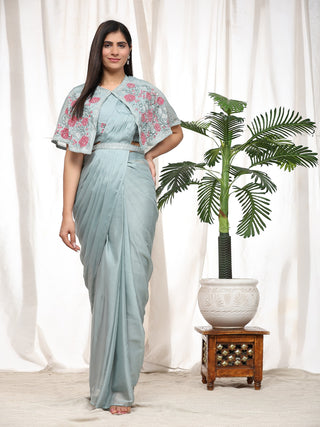 Jungle Mist Ready to wear saree