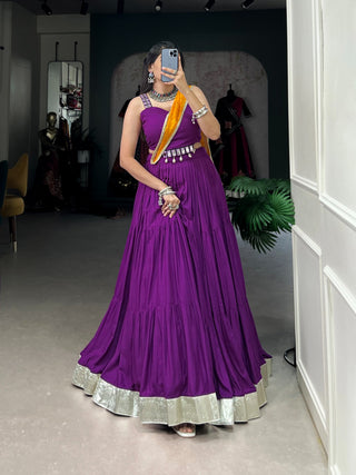 Light purple Lehenga Choli
