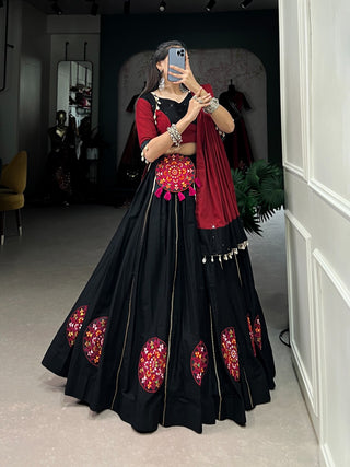 traditional cotton lehenga choli for navratri australia