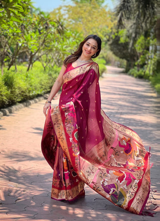 paithani silk saree maharashtra