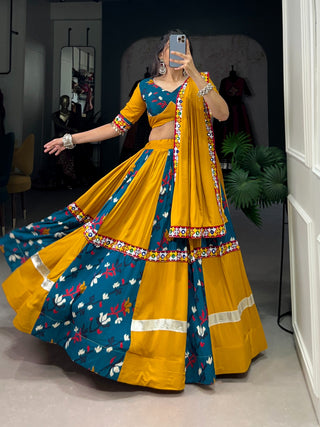 Traditional navratri lehenga choli for women