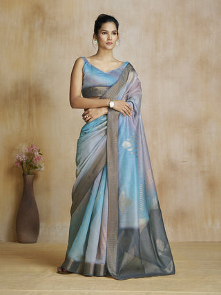 Multi Colour Silk Saree for wedding
