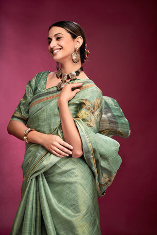 Tussar Silk sarees boutique
