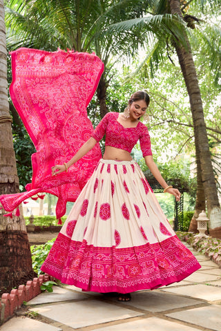 ready to wear pink lenghas choli