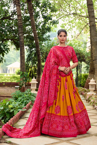 Mustard lehenga choli for haldi usa