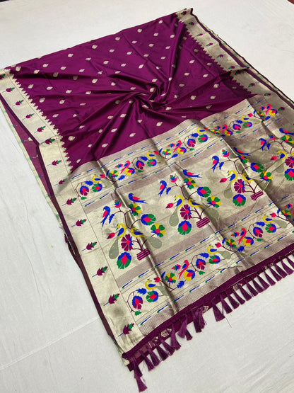 purple ready to wear usa saree ragthm