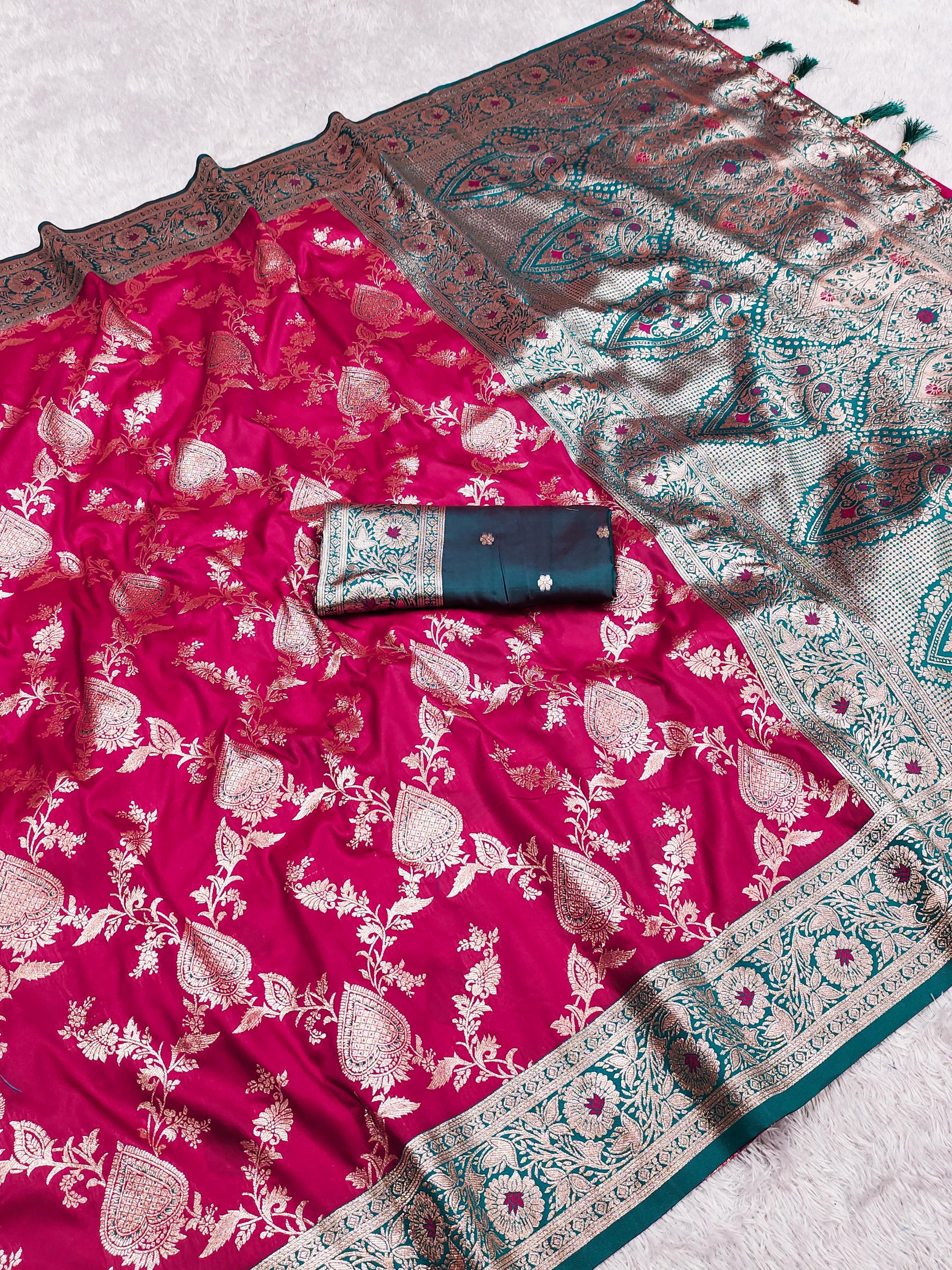 Banarasi Silk sarees for wedding with price
