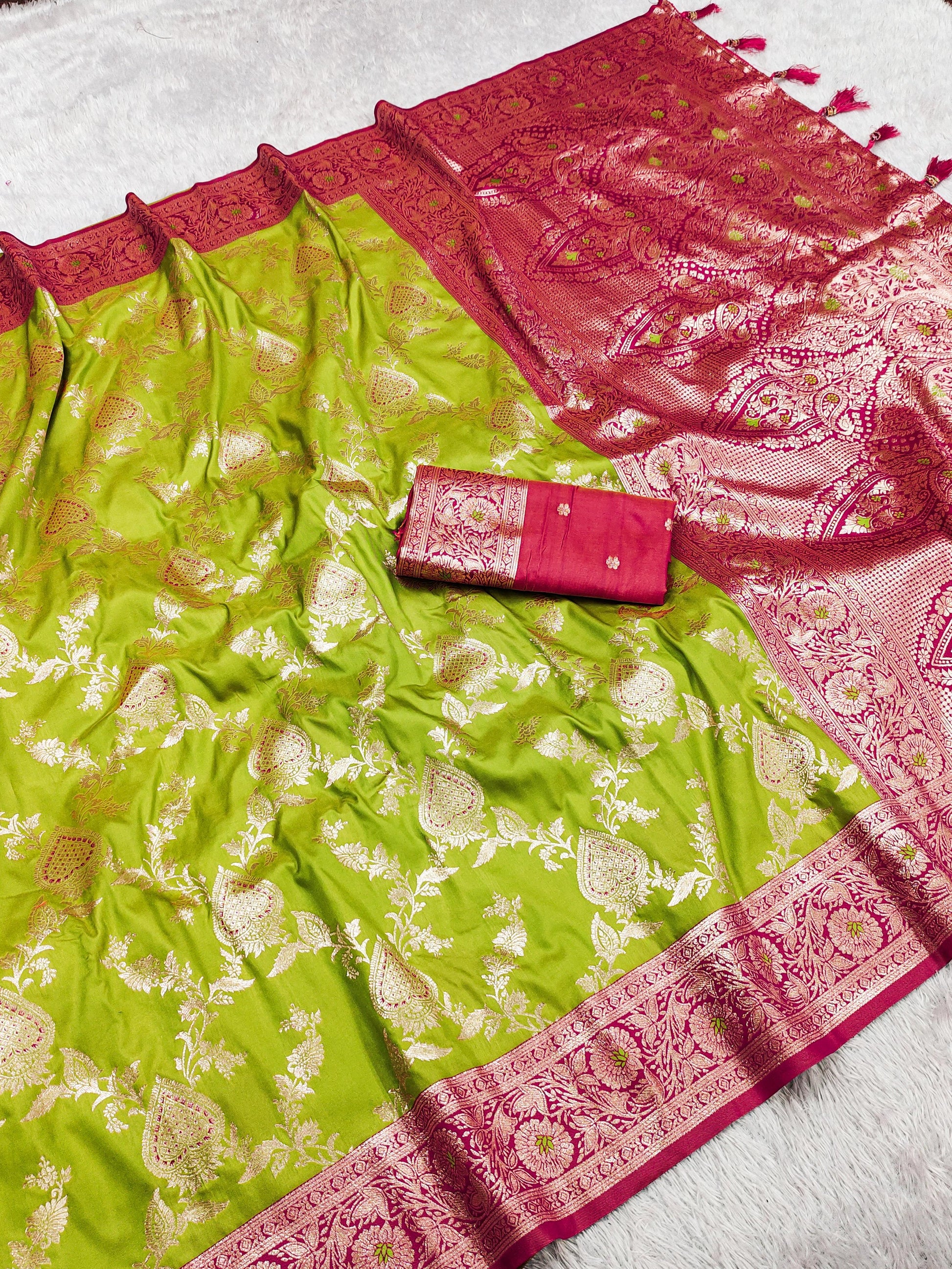 Lightweight Banarasi Silk Saree
