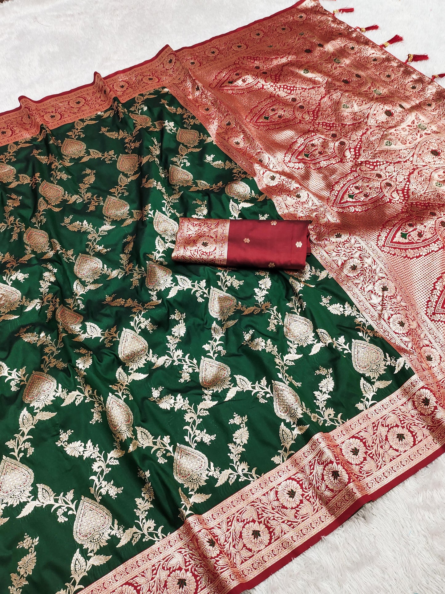 Banarasi silk sarees for wedding with price in usa
