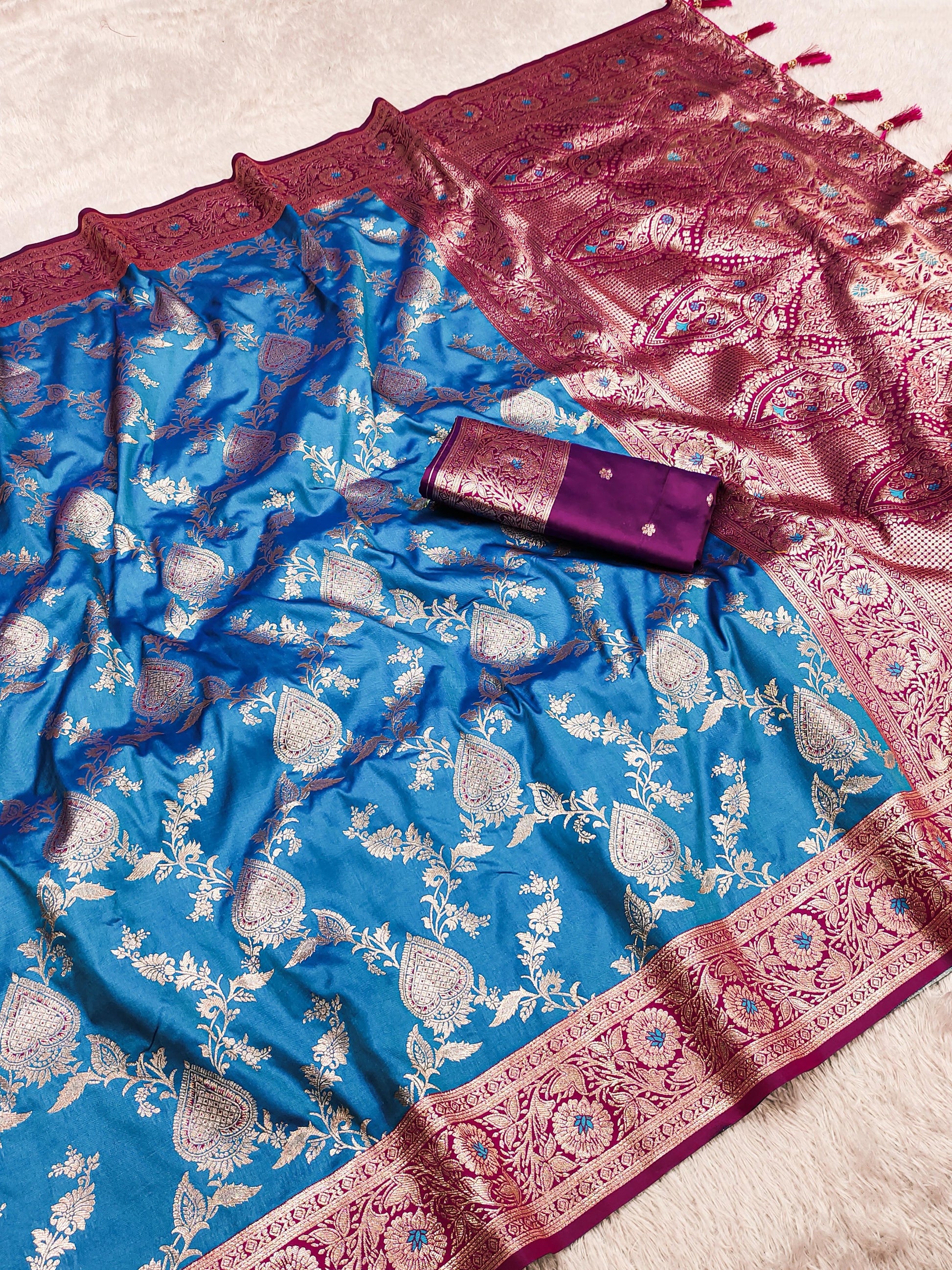 Pure Banarasi Silk Saree for wedding