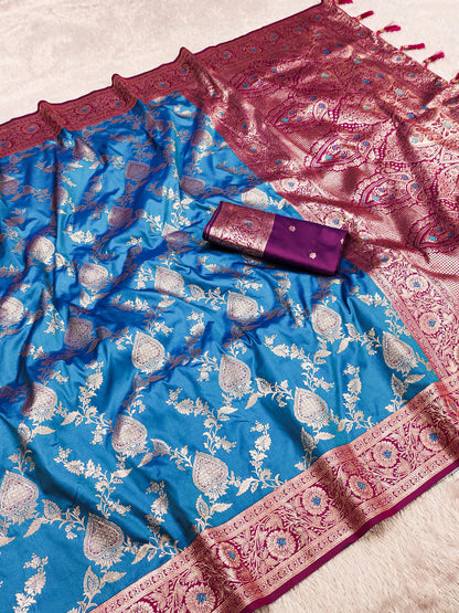 Pure Banarasi Silk Saree for wedding