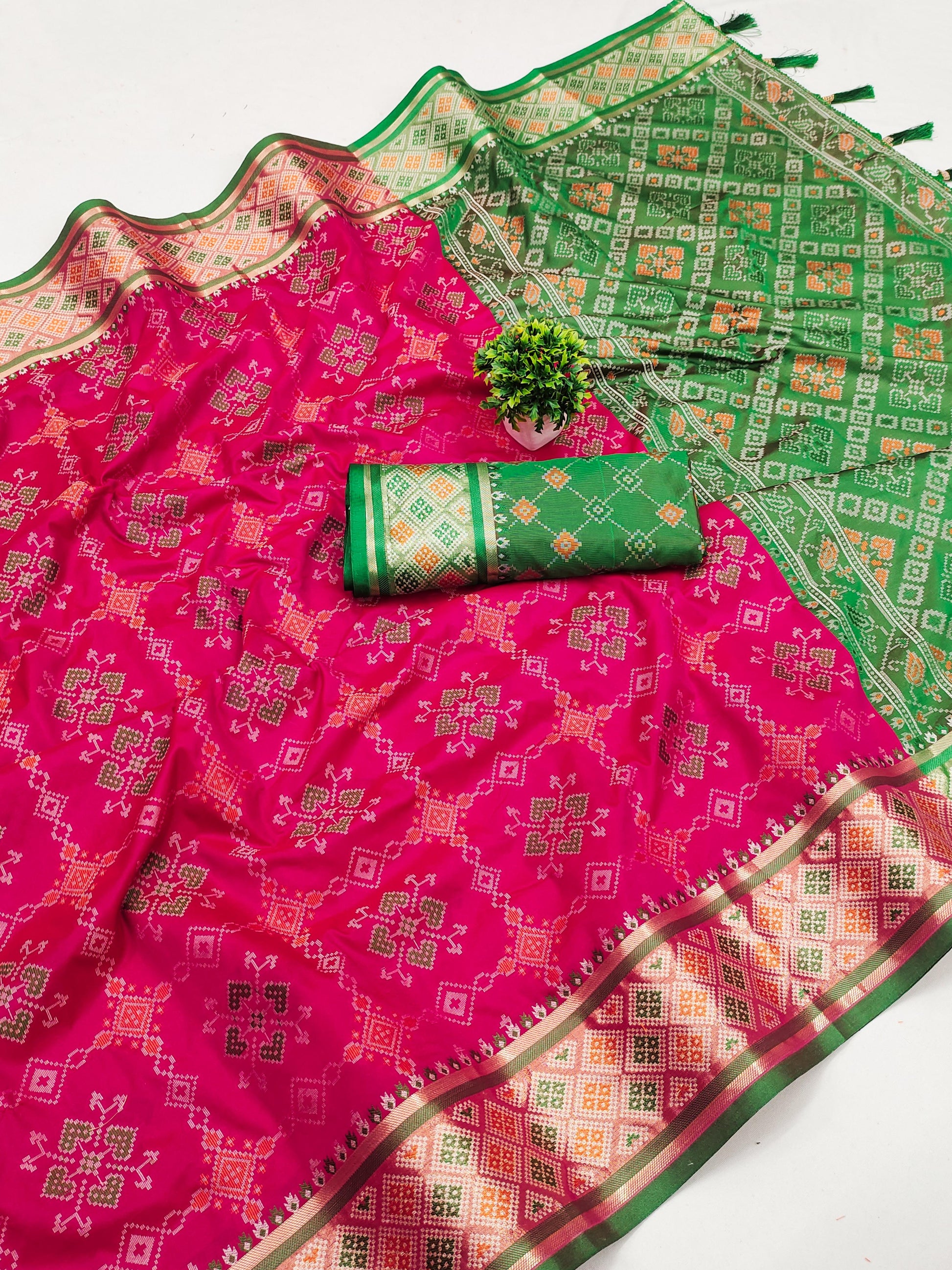 Gujarati Patola Saree price
