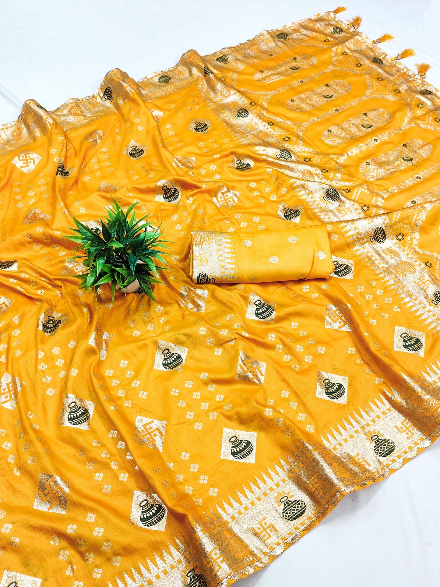 Viscose dola silk sarees for price
