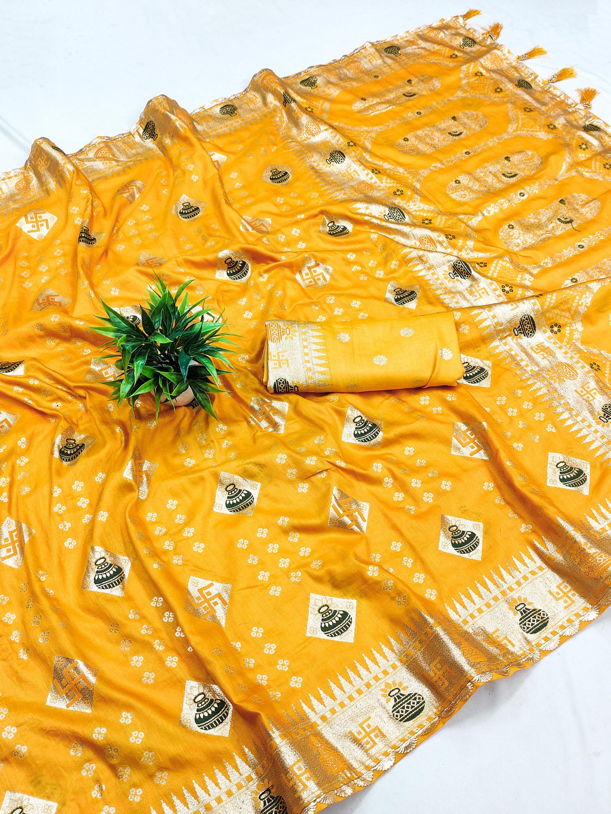 Viscose dola silk sarees for price
