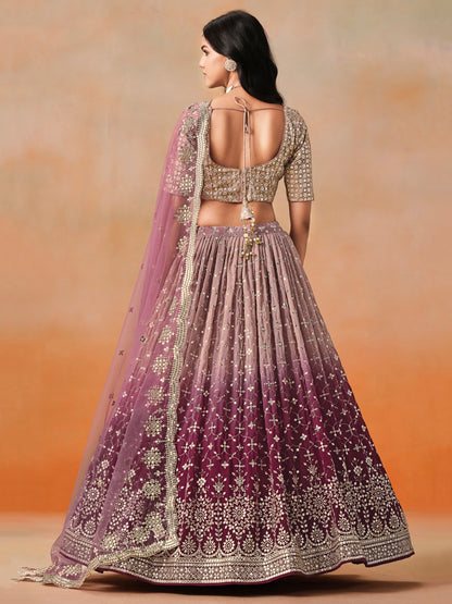Maroon lehenga for Women
