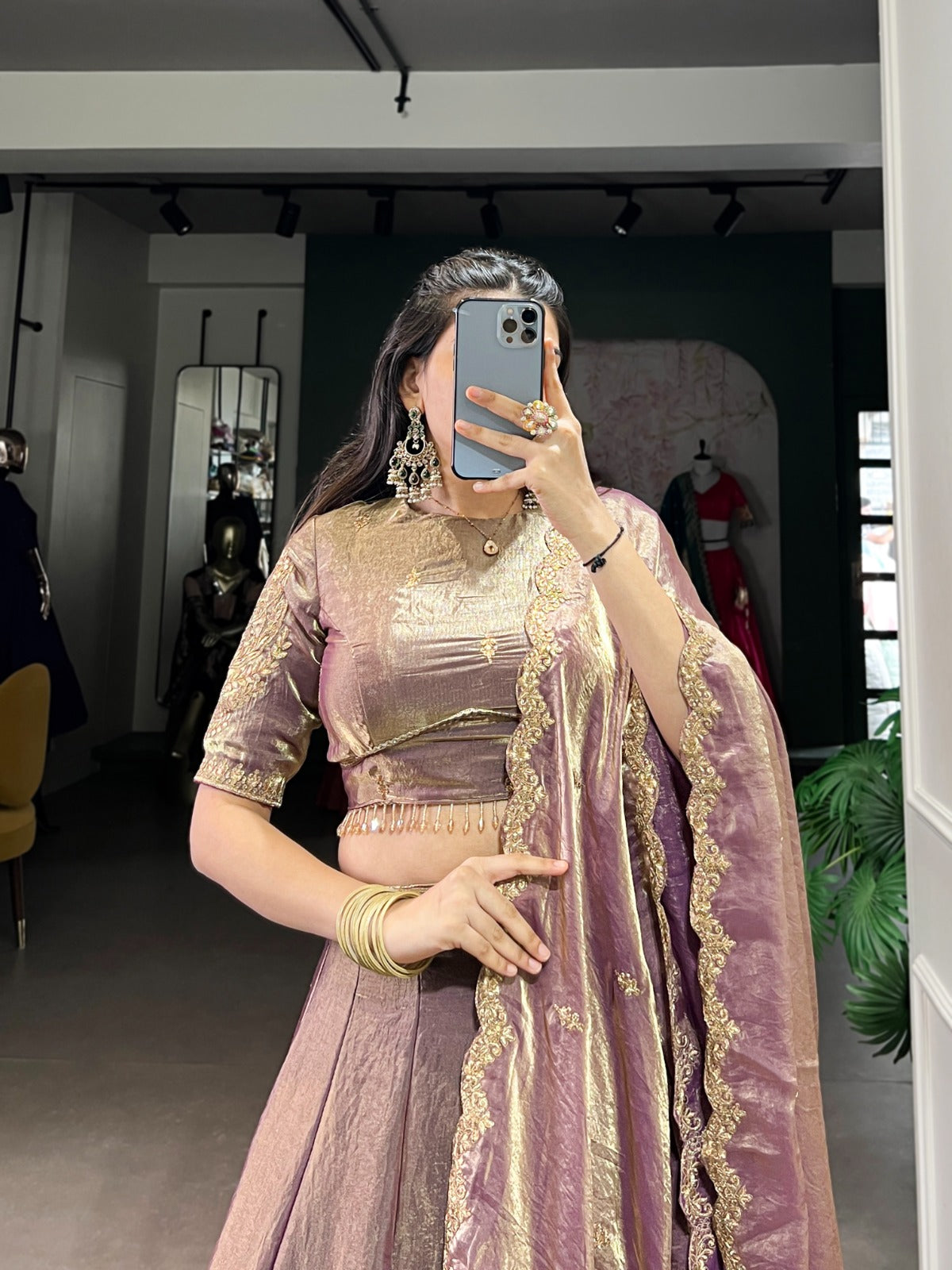 Reception wear chaniya choli
