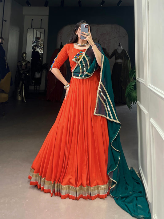 Garba wear lehenga choli for women
