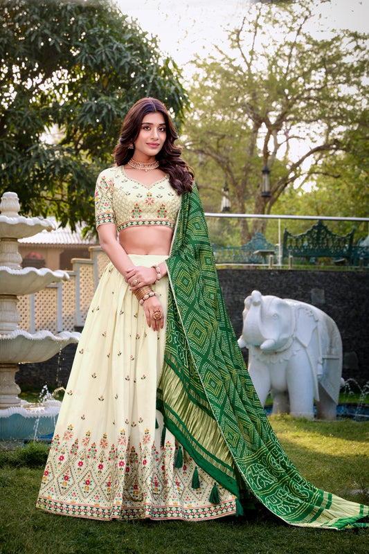 White Lehenga Choli for Wedding
