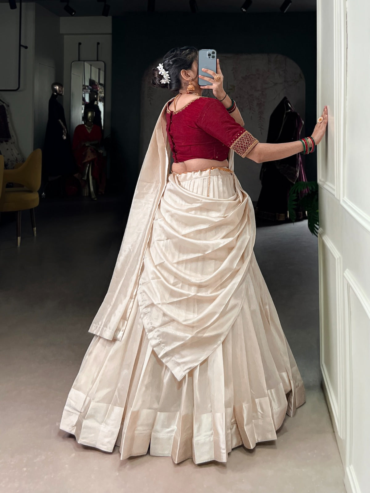 Wedding wear lehenga with online 