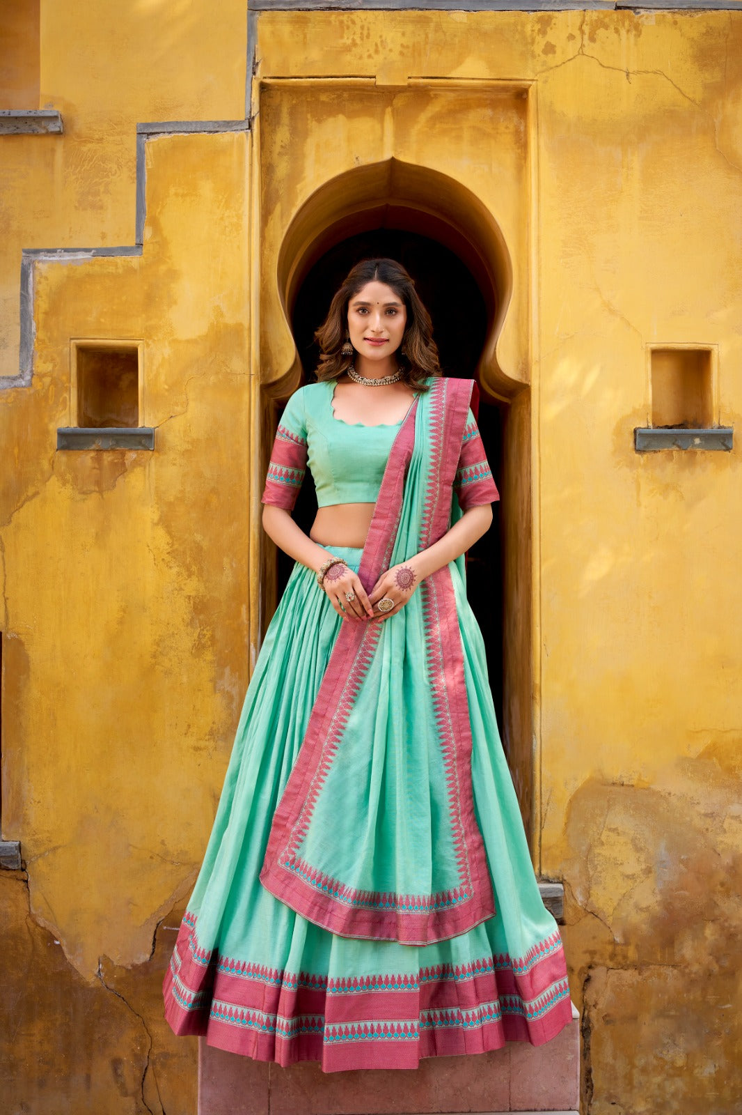 Lehenga Wedding Dress
