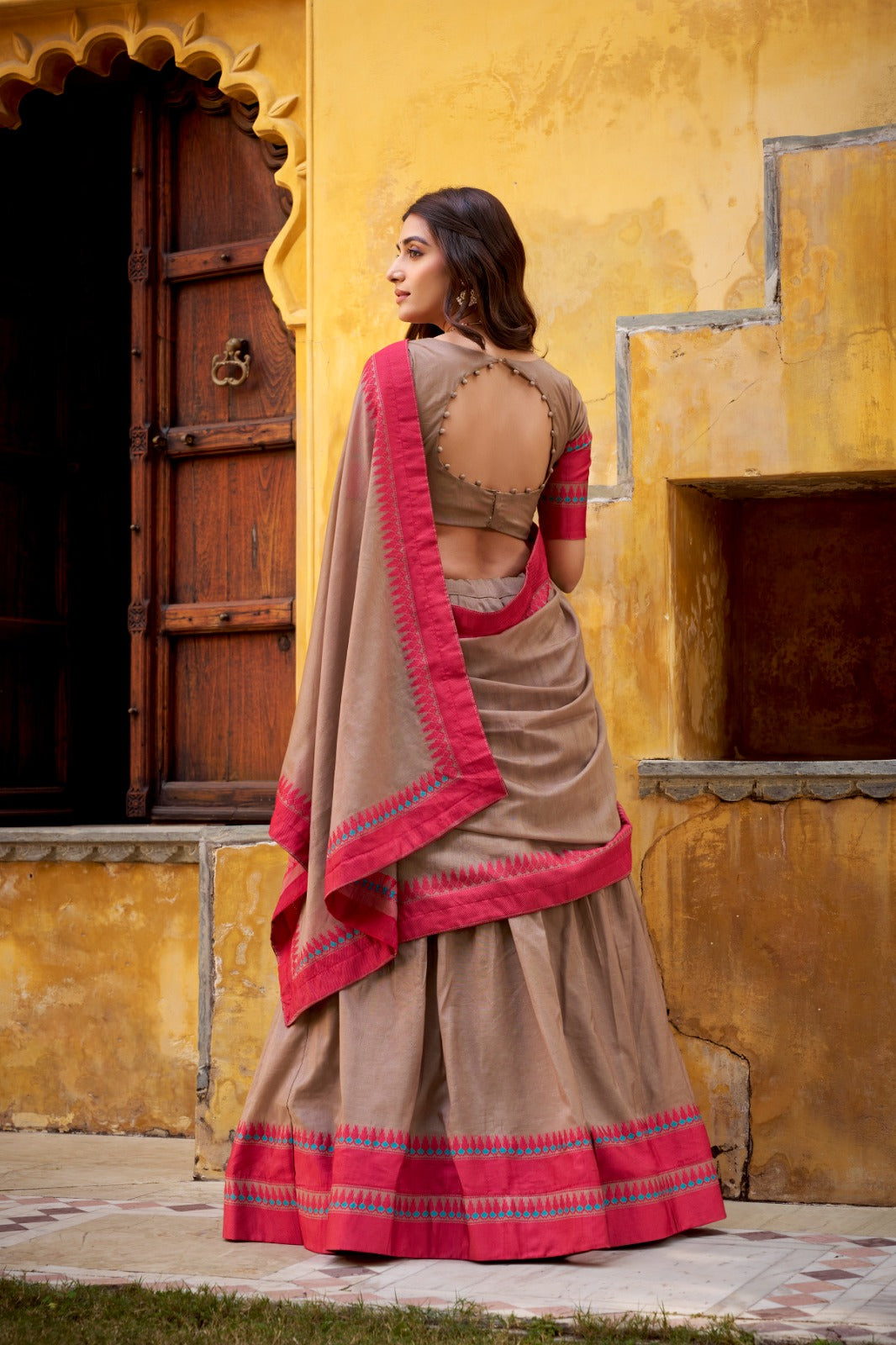 Lehenga choli for wedding guest by ragthm