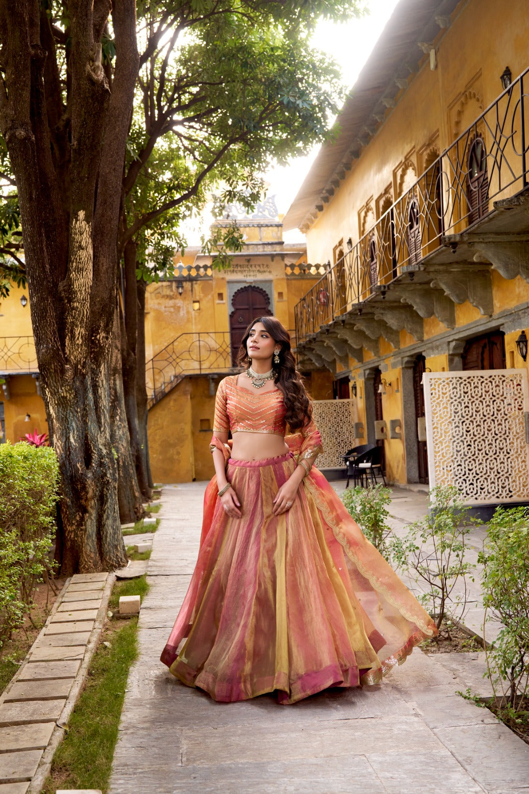 Pink Color Party Wear Designer Lehenga Choli Set