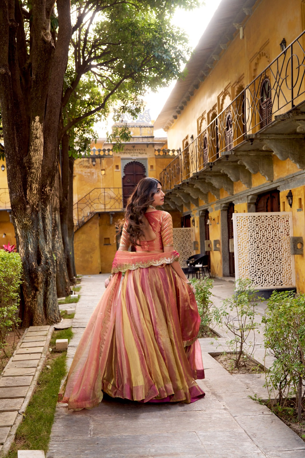 Pink Color Party Wear Designer Lehenga Choli Set