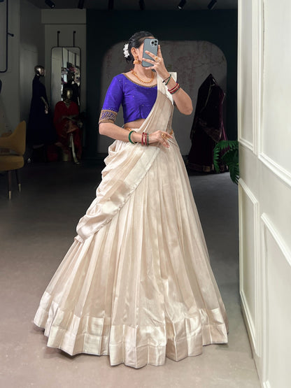 Blue Lehenga for Wedding
