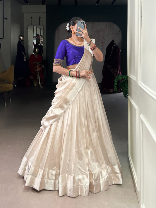 Blue Lehenga for Wedding
