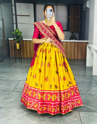 Yellow Lehenga for wedding
