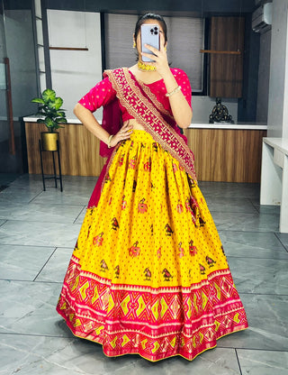 Yellow Lehenga for Haldi with Price
