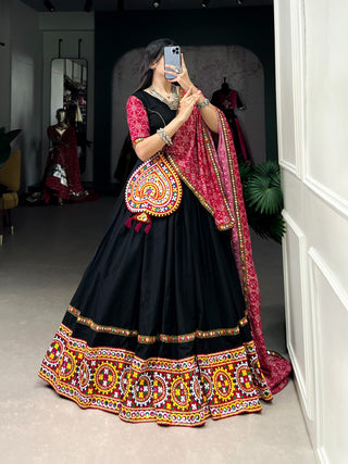 Black chaniya for navratri online
