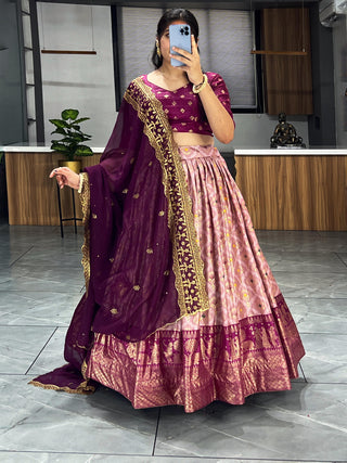 Pure rayon cotton lehenga choli for navratri online