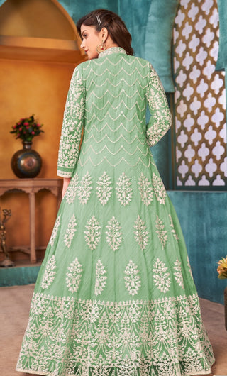 heavy long anarkali salwar suit with dupatta price