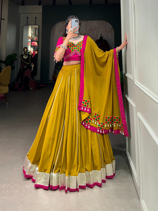 Plain lehenga with designer blouse price