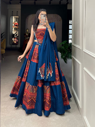 South Indian look ghagra Choli