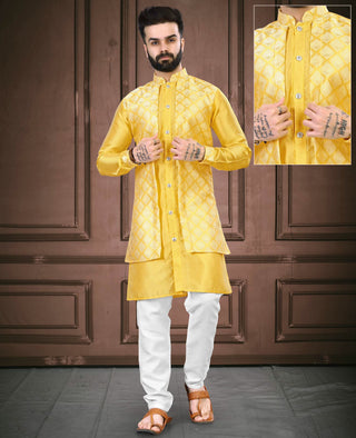 Men's Traditional wear Indo-Western Kurtas Pajama