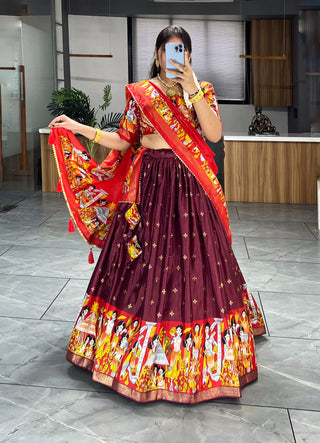 Traditional lehenga choli images