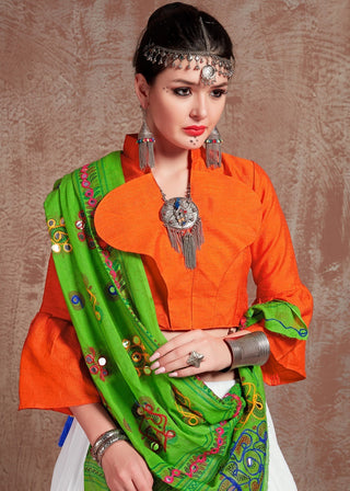 Traditional look for women chaniya choli