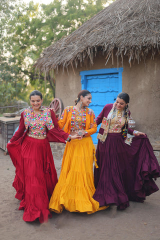 Garba night lehenga choli