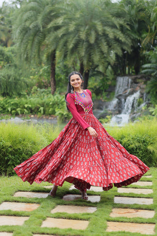 Maroon Gown for Women
