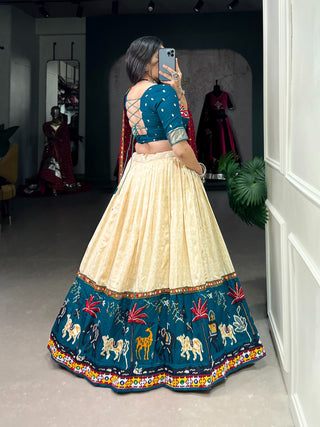 Traditional look chaniya choli for women