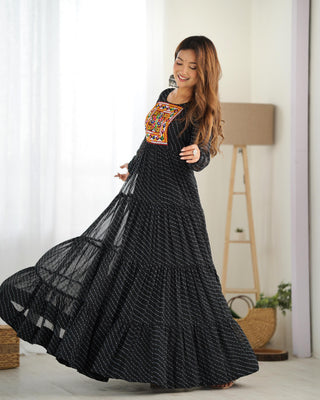 Best black chaniya for navratri
