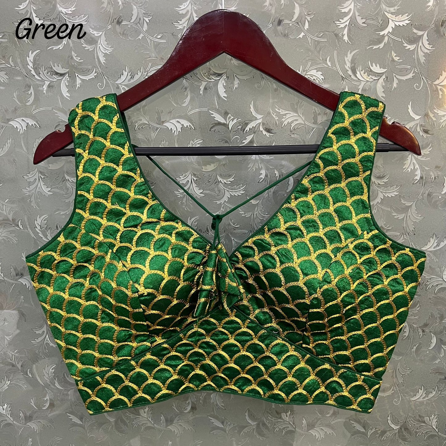 Bollywood Inspiration Green Blouse