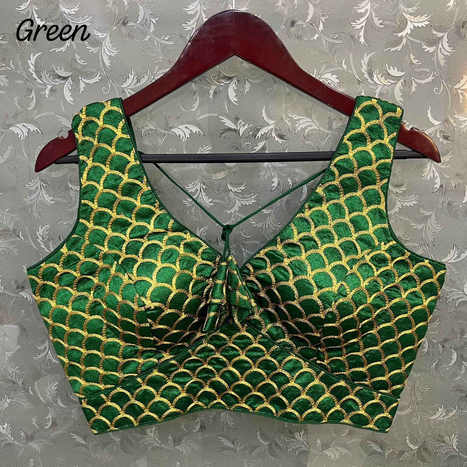 Bollywood Inspiration Green Blouse