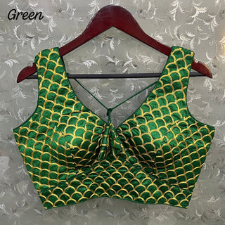 Bollywood Inspiration Green Blouse