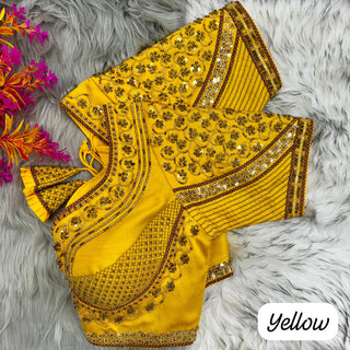 BollyWood style Yellow Blouse 