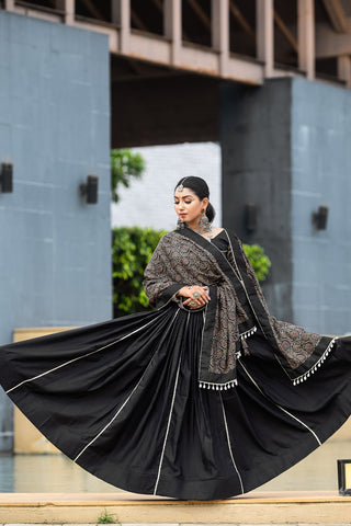 Black Chaniya For Navratri
