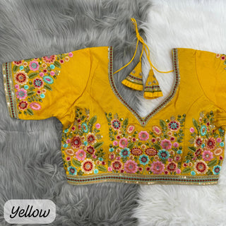 Yellow Blouse For Haldi Lehenga