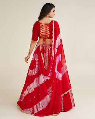 Simple chaniya choli for Navratri
